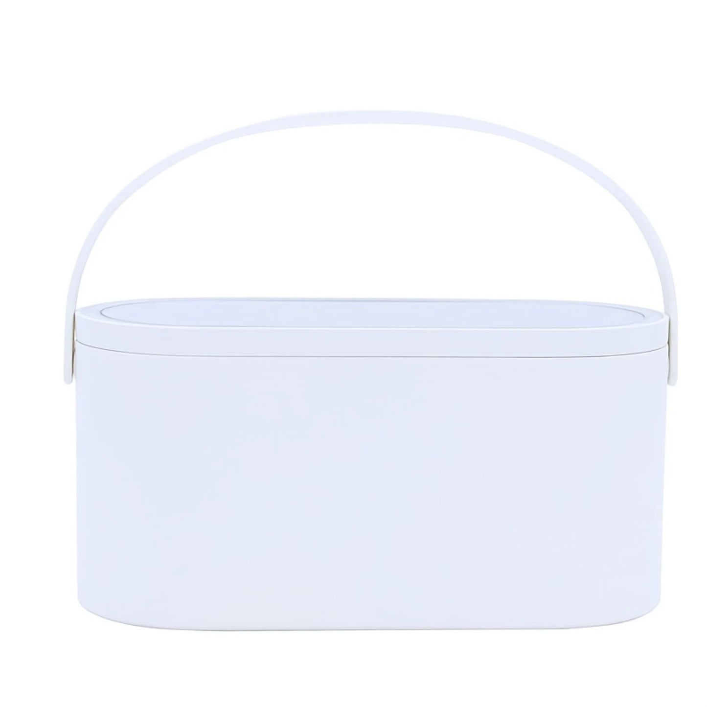 Glow On-The-Go: Travel Cosmetic Case with Mirror & LED Lights