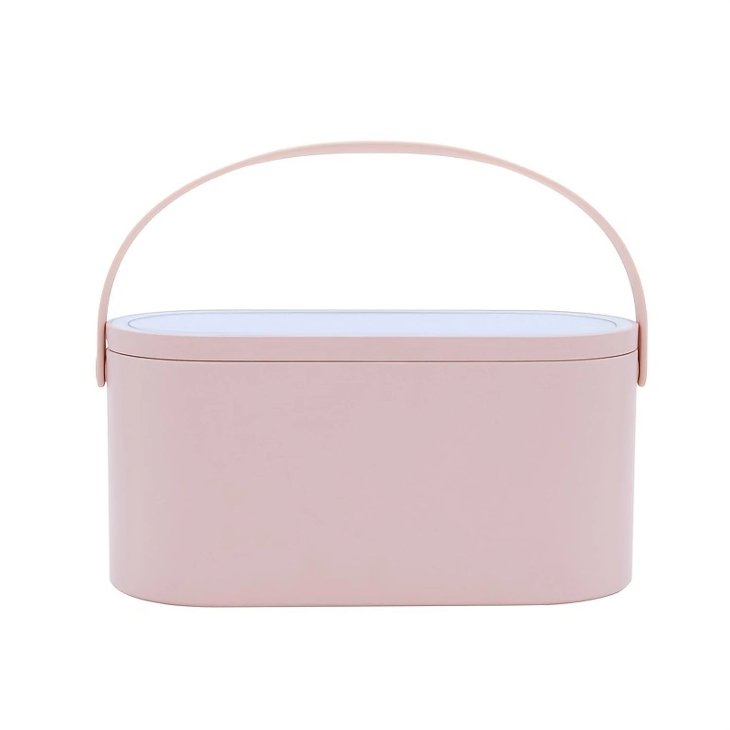 Glow On-The-Go: Travel Cosmetic Case with Mirror & LED Lights